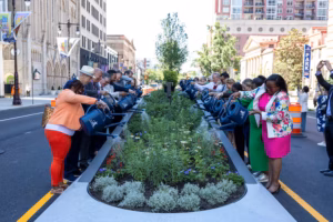 S. Broad Street gets a new landscaped median — and it’s just the start of what’s planned