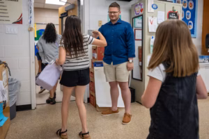 Vineland schools are allowing teachers to wear jeans and dress more casually for the end of the school year