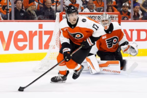 Jett Luchanko out for development camp with ‘lingering’ injury; Nikita Grebenkin skates