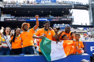 Supporters of Curaçao and Ivory Coast cheered on their teams at FIFA Fan Festival: ‘It’s a good vibe’