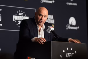 Dana White announces two title fights for UFC 330 in Philly. But will a local fighter make the card?