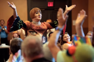 Philly’s queen of Gay Bingo hangs up her heels after 30 years and $5 million raised for AIDS research