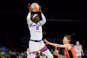 Kahleah Copper is ‘just a kid from Norf Philly.’ Now, it’s immortalized on her shoes.