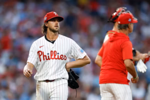 Phillies fall as Aaron Nola is left searching for answers — and trying a new pitch — in quest to turn his season around