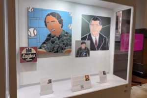 Artwork at City Hall honors founders of Philly sports — and offers a preview of the Museum of Sports
