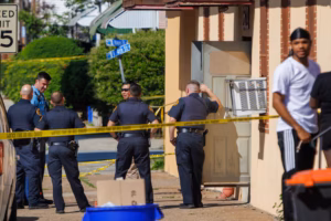 A Delco man who killed two of his co-workers told a judge that he acted in self-defense