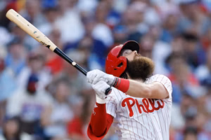 Brandon Marsh out of the lineup with the Phillies facing a second straight lefty starter vs. Dodgers
