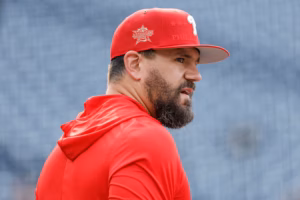 Illness keeps Kyle Schwarber out of lineup; Phillies not concerned about Zack Wheeler