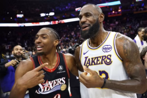 Tracing Tyrese Maxey’s maturation from undersized rookie to key cog in the LeBron James signing