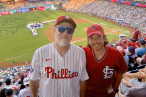 A Phillies fan wanted a souvenir ticket for the All-Star Game. He shared the ‘physical memento’ with other fans, too.