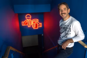 The publisher of a satirical quarterly is determined to bring the laughs to South Philly