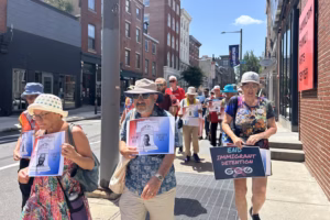 Pa. state and religious leaders hold vigil to honor lives lost in ICE custody ahead of nation’s 250th birthday
