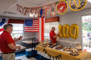 A veteran’s 100th birthday