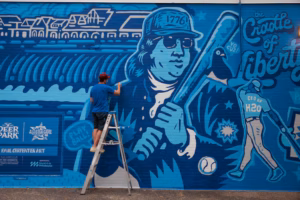 Artist bringing a new mural to South Philly ahead of MLB’s All-Star Game: ‘It’s a love letter to Philadelphia’