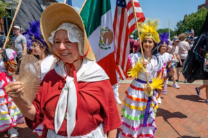Impromptu pageantry replaced Philly’s official parade as extreme heat mars the nation’s 250th