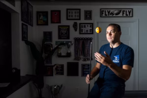 How Bucks County pool player Steve Markle mastered the art of the trick shot