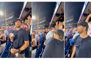 He caught the winning Home Run Derby ball. Then this Phillies fan did what ‘felt natural.’ He threw it back.