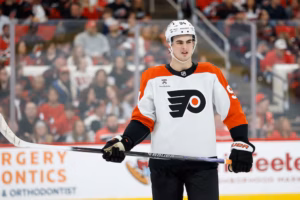 Flyers right wing Porter Martone ranked No. 3 on Top 100 drafted NHL prospects list, Penn State’s Gavin McKenna tabbed as No. 1