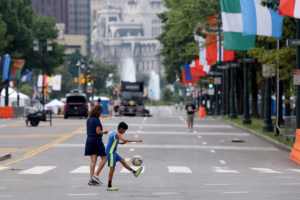 Philly cleans up the aftermath of America’s 250th birthday