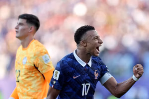 Photos from July 4th FIFA World Cup match between France and Paraguay in Philly