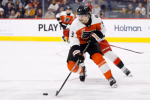Flyers defenseman Jamie Drysdale’s summer training has fueled his game. He is ‘excited to show what I can do and keep it going’