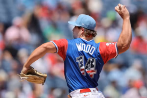 Phillies prospect Gage Wood gets a preview of his potential future home in Futures Game
