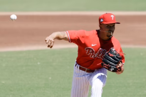 Phillies bolster beleaguered bullpen, call up reliever Alex McFarlane from double-A Reading