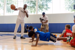 Rich Paul tees off, Jaylen Brown shows love, and more from Tyrese Maxey Friends & Family Weekend