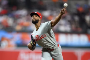 Cristopher Sánchez escapes a pair of jams as Phillies blank Orioles to snap four-game skid
