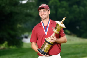 Jack Whaley overcomes an early deficit to win the 126th U.S. Amateur Golf Championship