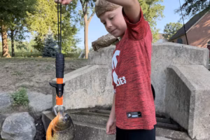 How an 8-year-old Delco kid is reeling with fame after catching a piranha in Ridley Park Lake