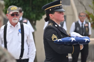 Delaware County helped identify 15 forgotten military veterans. Friday, they were laid to rest with honors.