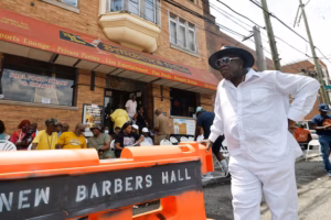 New Barber’s Hall, a cornerstone of Philadelphia’s Black heritage, celebrates its historic run before saying goodbye