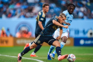 Cavan Sullivan’s assists and Bruno Damiani’s goals lead the Union to a stunning 3-2 win in New York