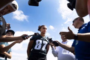 Eli Stowers opens up about early camp struggles: ‘It’s a mental challenge’
