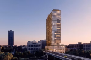 New high-rise built by PMC Property Group would overlook the Schuylkill from Walnut Street