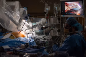 A robotic heart surgery specialist was fired by Main Line Health for blowing the whistle on complications, lawsuit