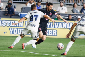 The Union battle Miami and Lionel Messi to a wild draw in front of a sold-out Subaru Park