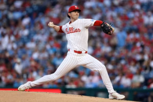 Andrew Painter exits his start vs. Nationals with left hamstring tightness