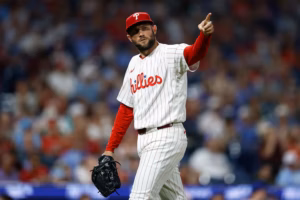 Reliever Tim Mayza on why he re-signed, how ‘The Sheriff’ nickname suits him, and more | ‘Phillies Extra’ Q&A